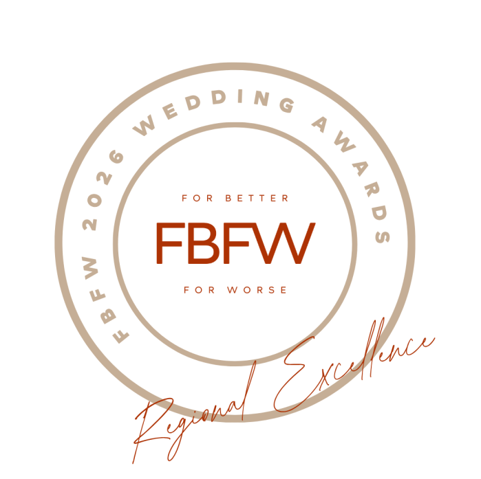 ForBetterForWorse 2025 Wedding Award Winner – Best Intimate Venue in the South