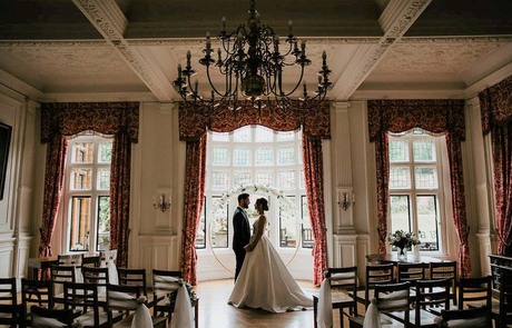civil wedding at Marden Park, Surrey